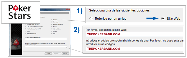 Código Promocional de PokerStars