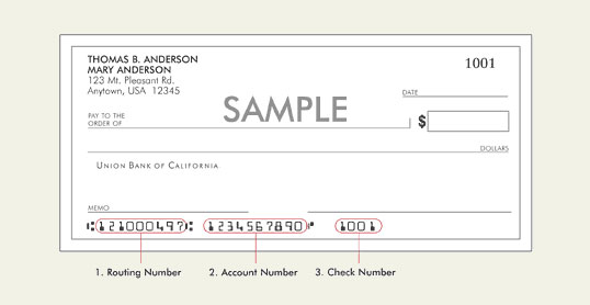 checking account routing number. Routing number - This is the 9