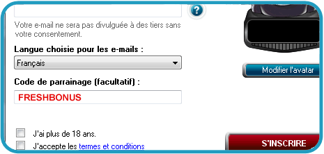 Code Parrainage Full Tilt