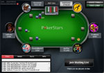 PokerStars Table Screenshot