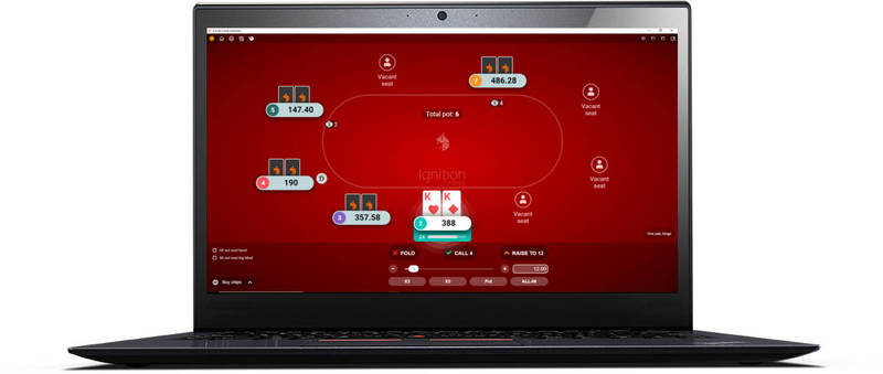 Ignition Poker Screenshot