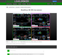 HigherLevelPoker.com Homepage Screenshot Thumbnail