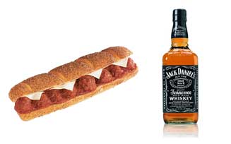 Meatball Marinara + JD