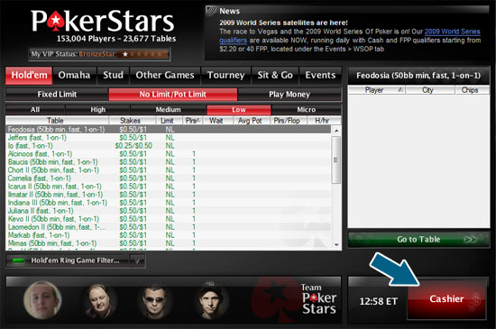 PokerStars Deposit Guide