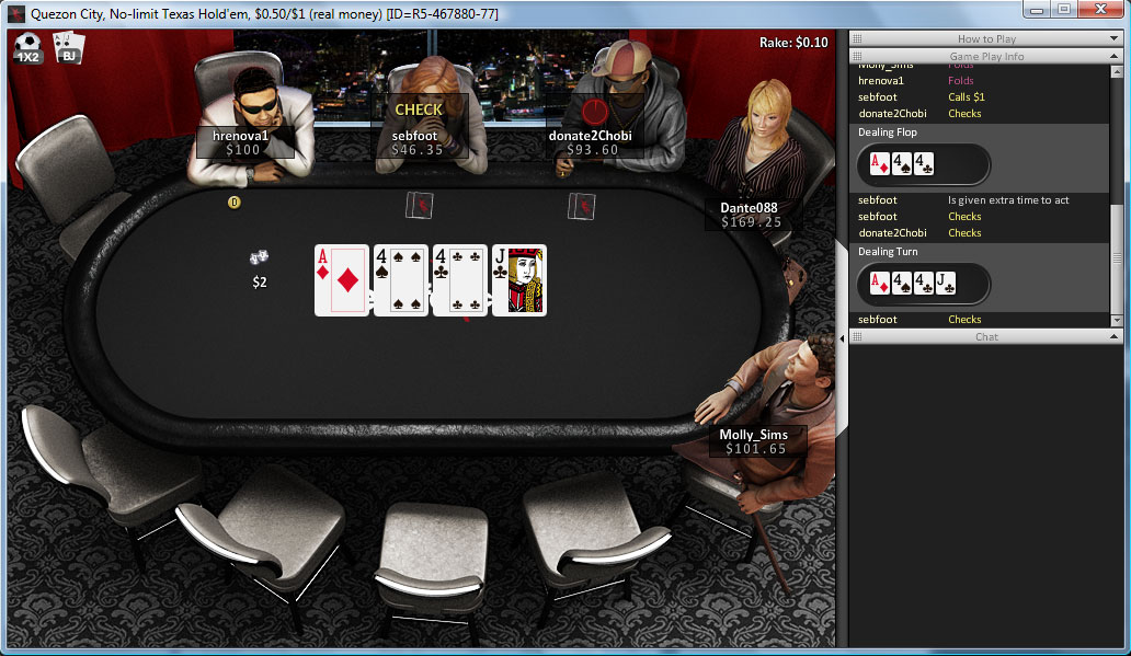 Betsafe Poker Table