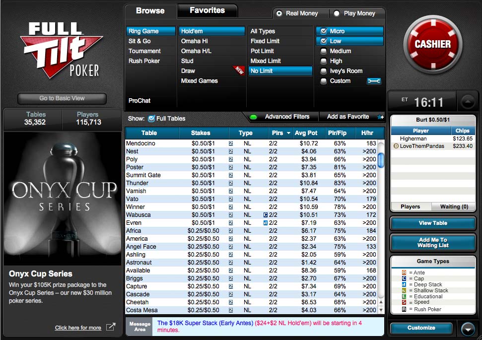 2016 poker calculator full tilt free download