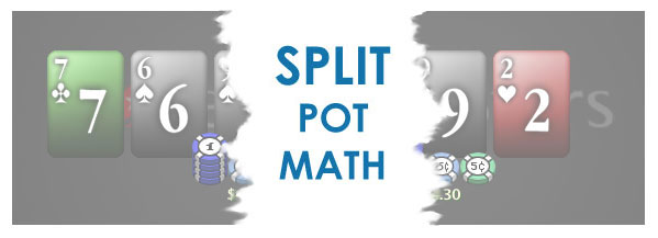 Mathematics Of Split Pots In Texas Hold'em