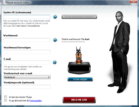 Full Tilt Inschrijven
