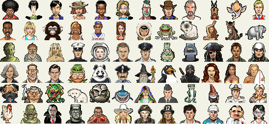 Full Tilt Player Avatars