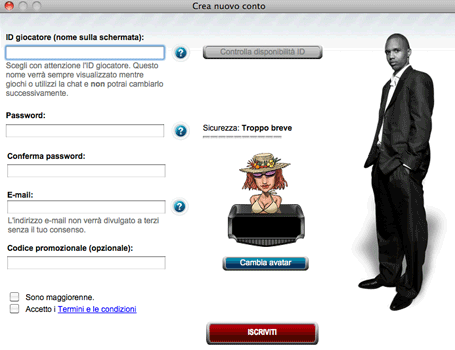Registrazione su Full Tilt