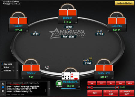 Americas Cardroom With Updated Settings