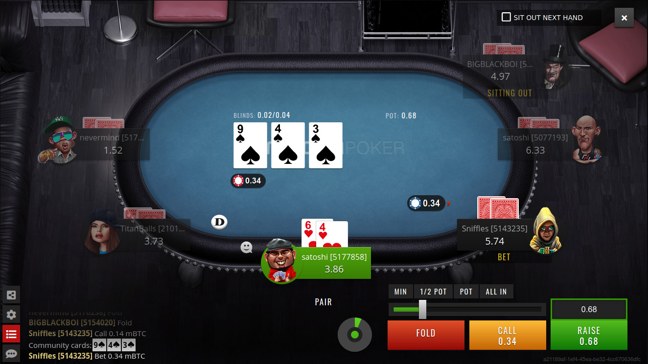 Nitrogen Poker Table