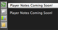 Player Notes (Coming Soon)
