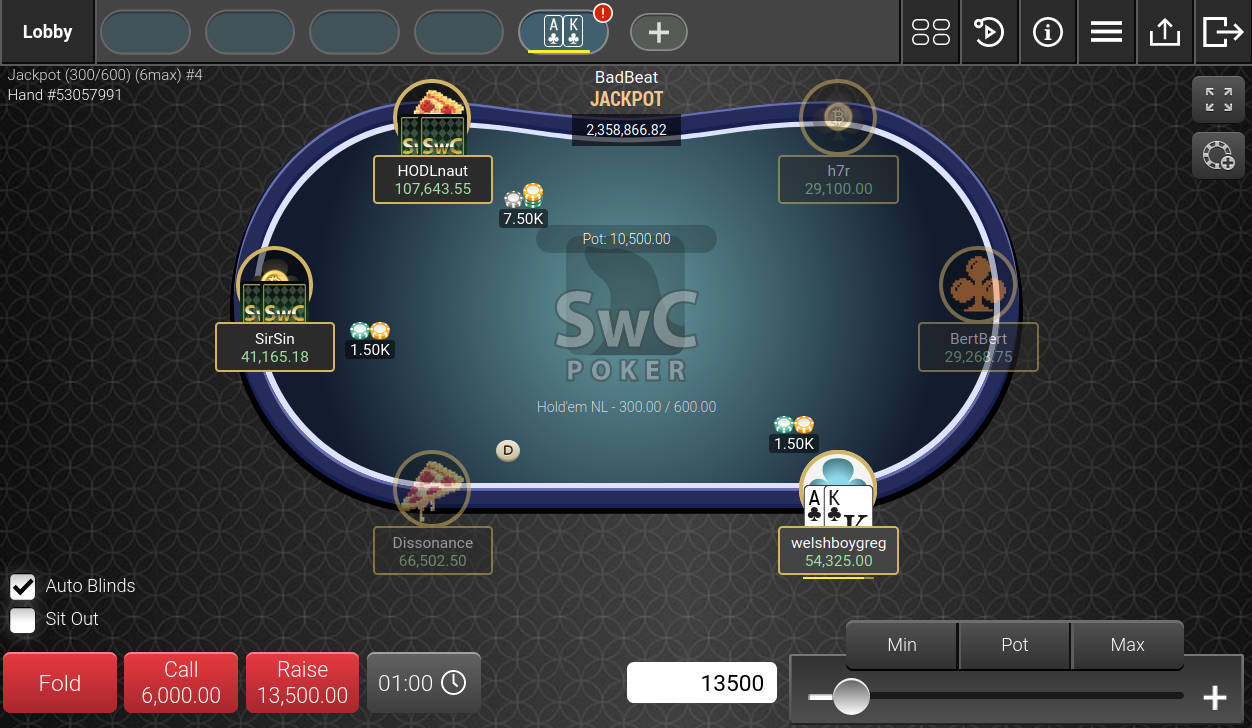 SwC Poker Table